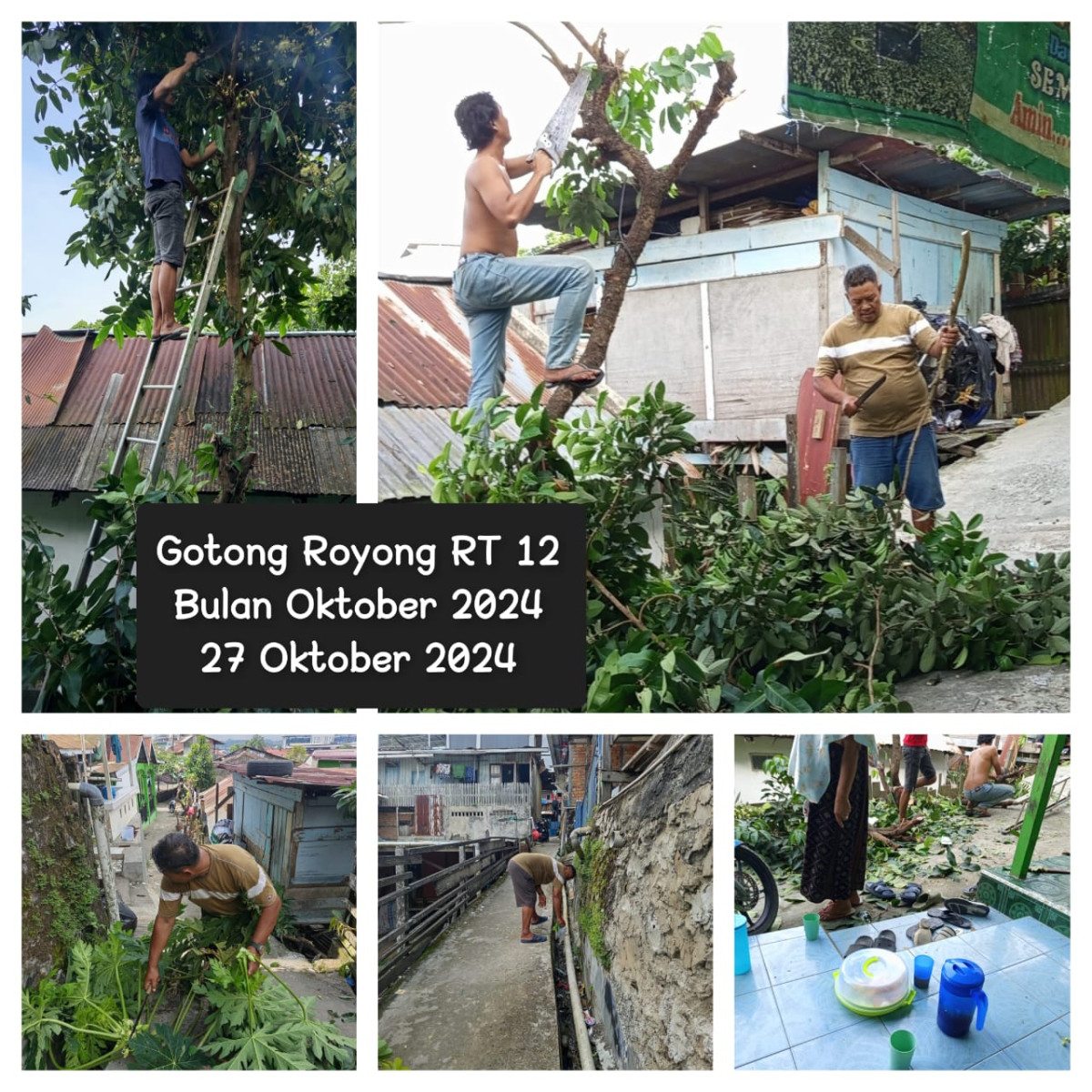Gotong Royong RT 12 Bulan Oktober 2024 - 2