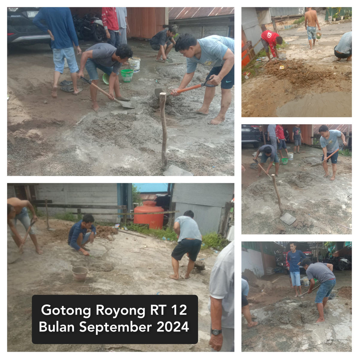 Gotong Royong RT 12 Bulan September 2024