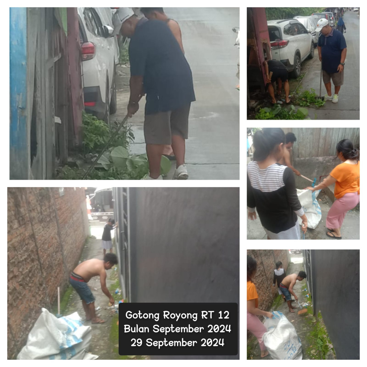 Gotong Royong RT 12 Bulan September 2024 - III