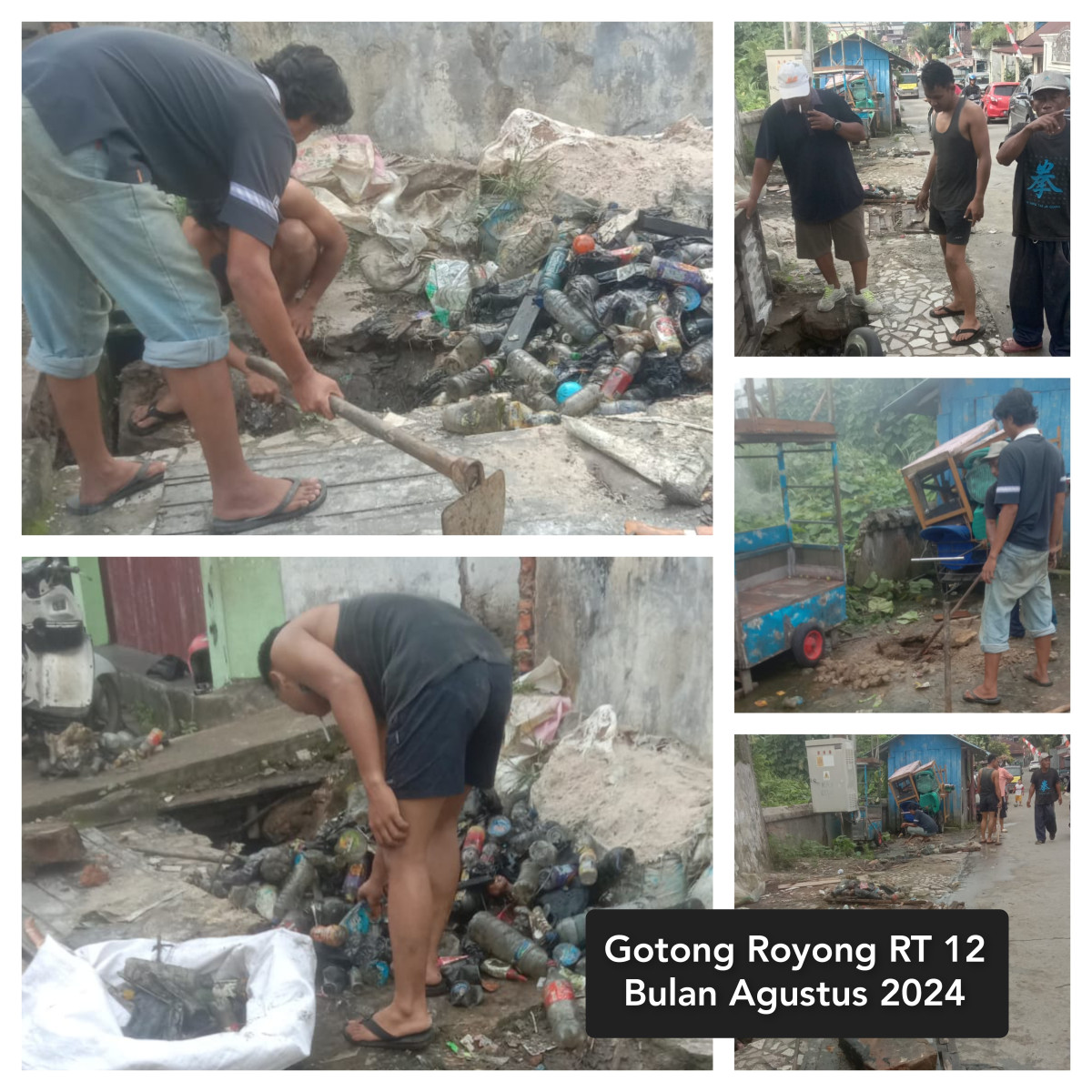 Gotong Royong RT 12 Bulan Agustus 2024 - 2