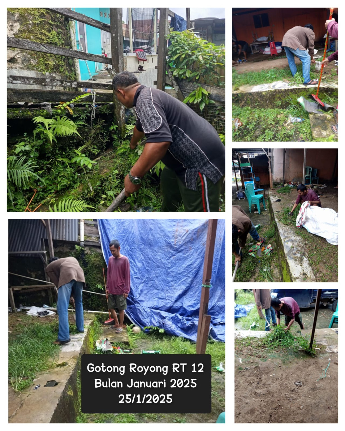 Gotong Royong RT 12 Bulan Januari 2025 - II