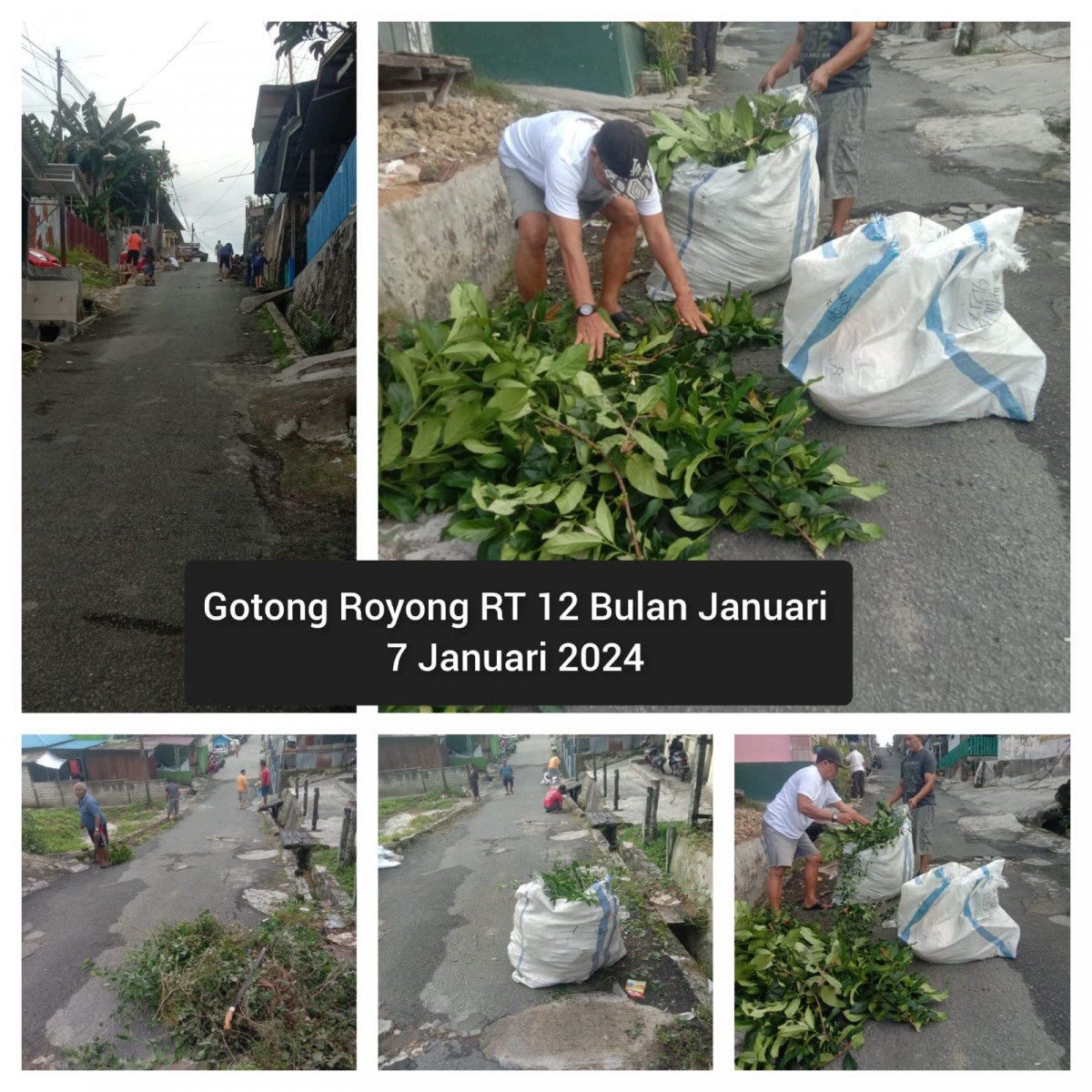 Gotong Royong RT 12 Bulan Januari 2024 - 1