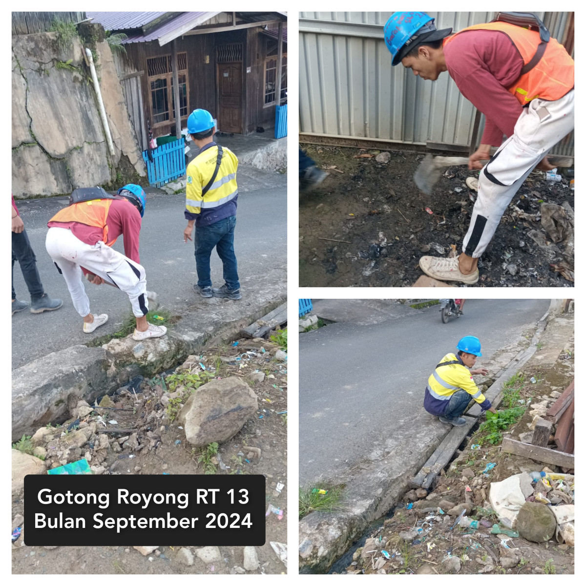 Gotong Royong RT 13 Bulan September 2024