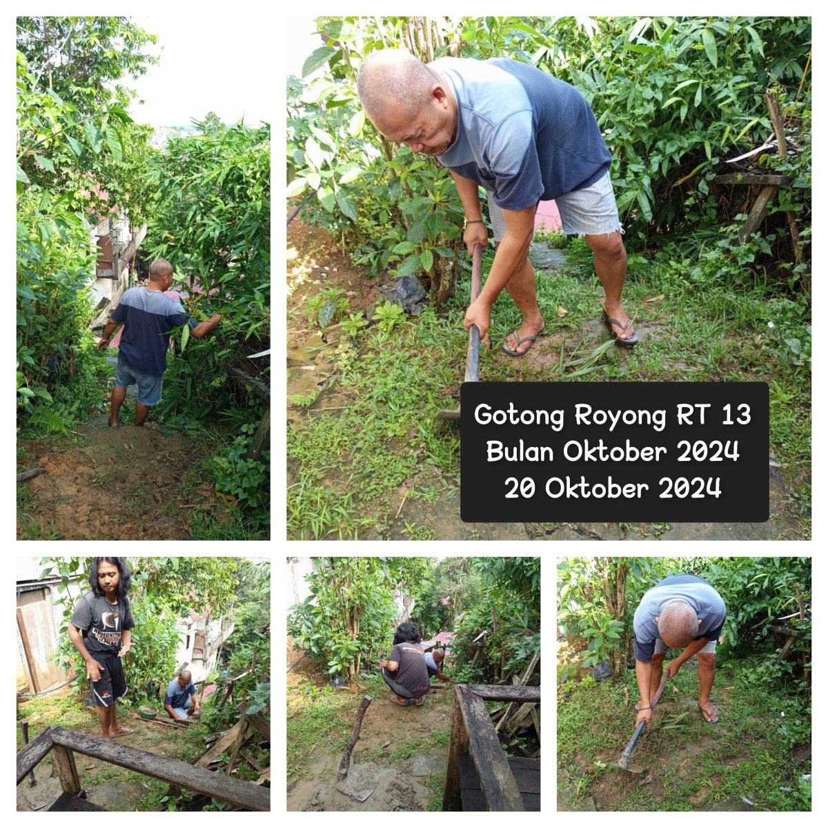 Gotong Royong RT 13 Bulan Oktober 2024 - 1