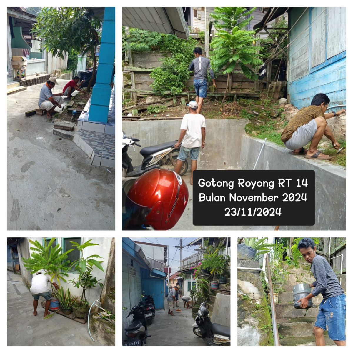 Gotong Royong RT 14 BUlan November 2024 - 2