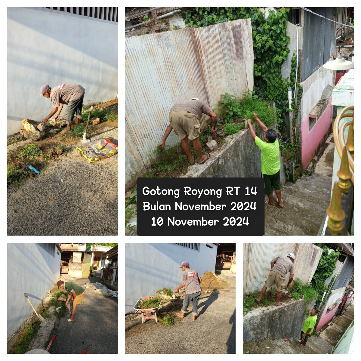 Gotong Royong RT 14 Bulan November 2024 - 1
