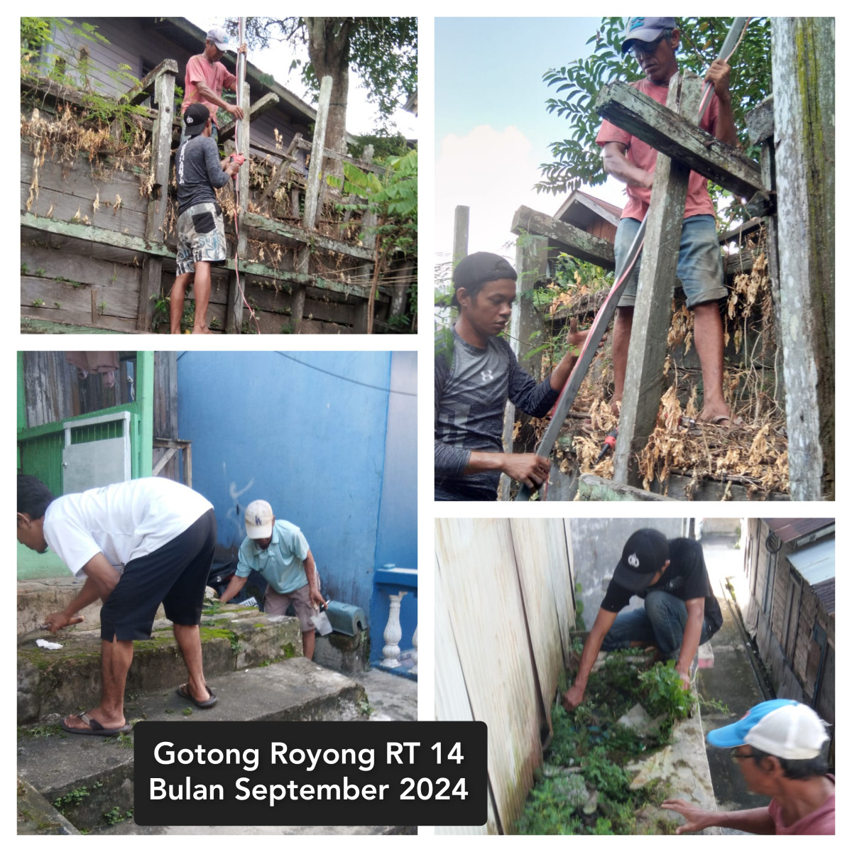 Gotong Royong RT 14 Bulan September 2024
