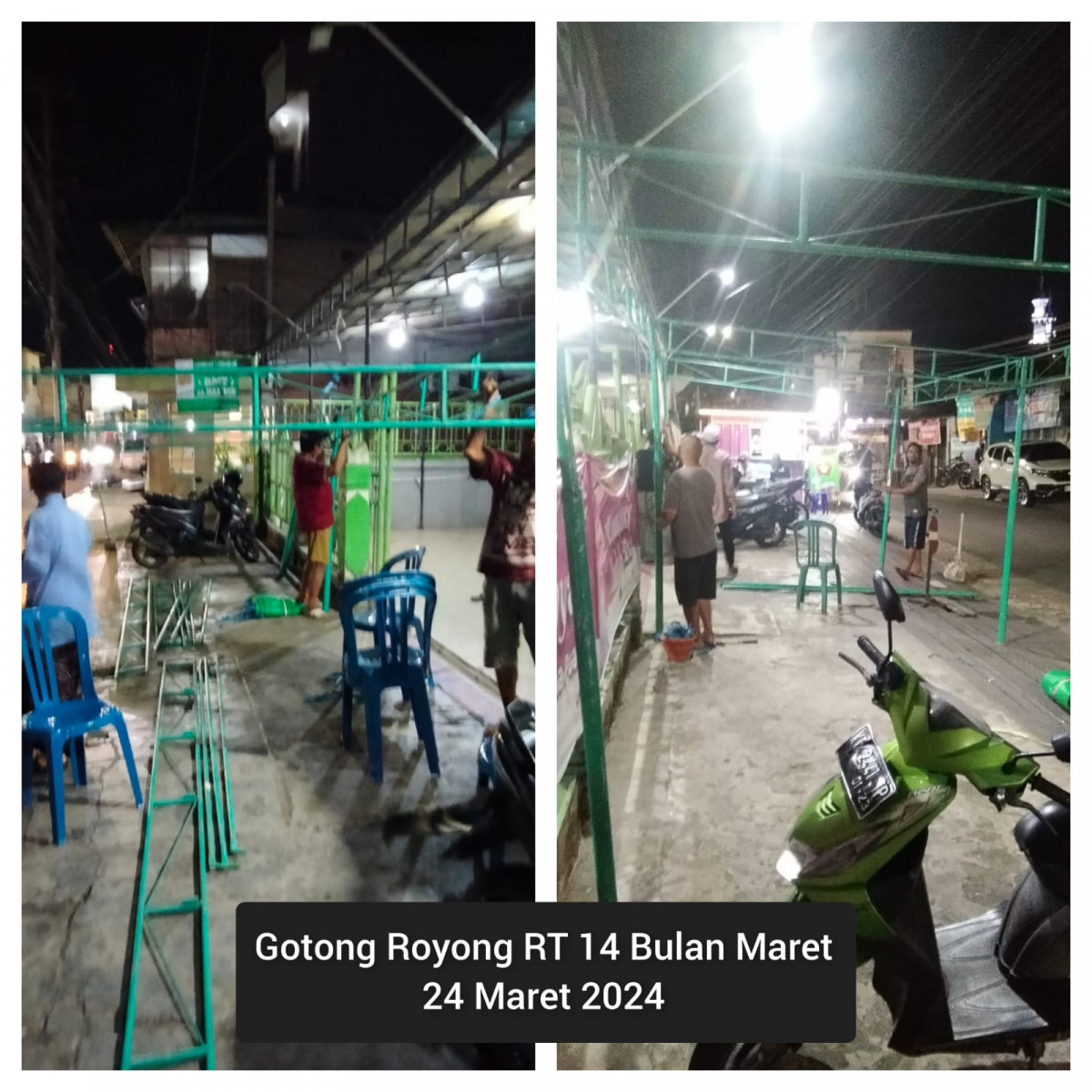 Gotong Royong RT 14 Bulan Maret 2024