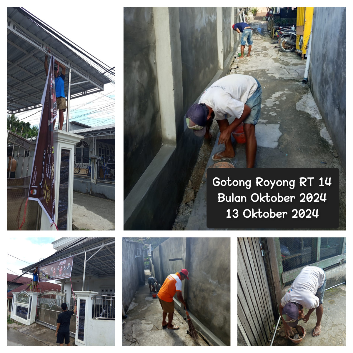 Gotong Royong Rt 14 Bulan Oktober 2024 - 1