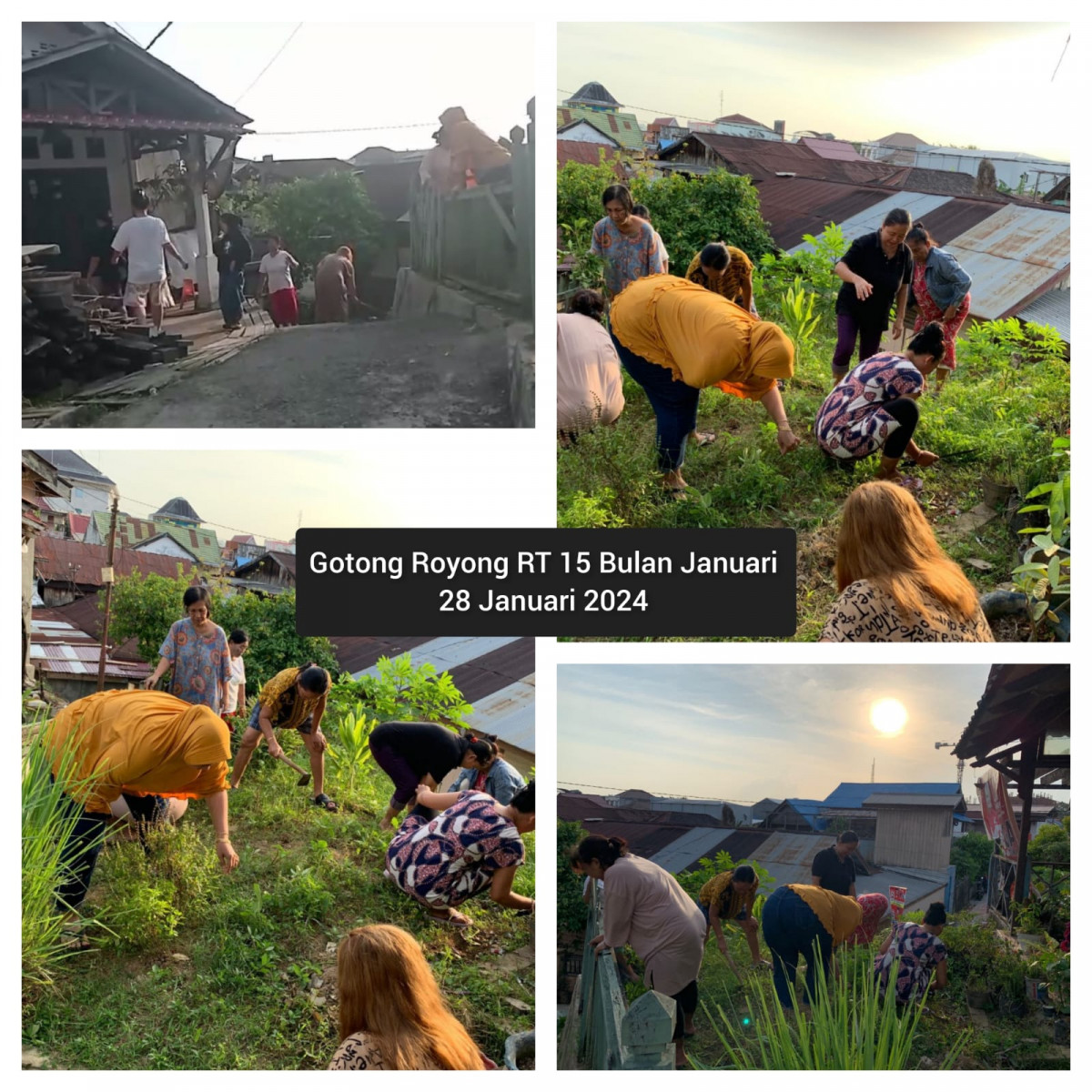 Gotong Royong RT 15 Bulan Januari 2024 - 2