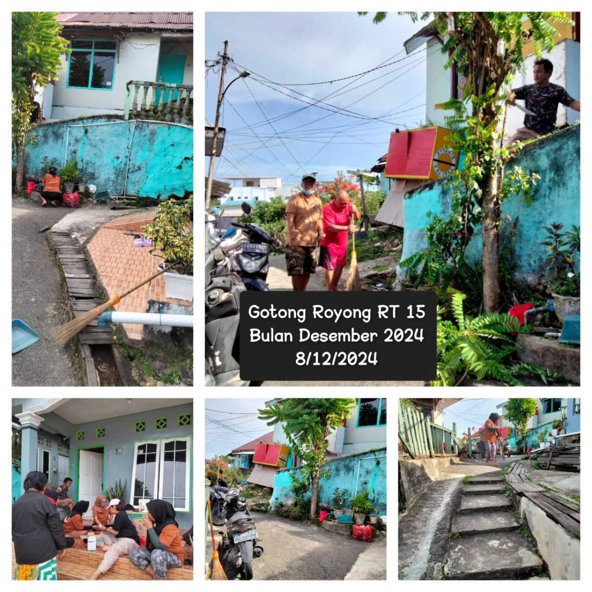 Gotong Royong RT 15 Bulan Desember 2024 - 1
