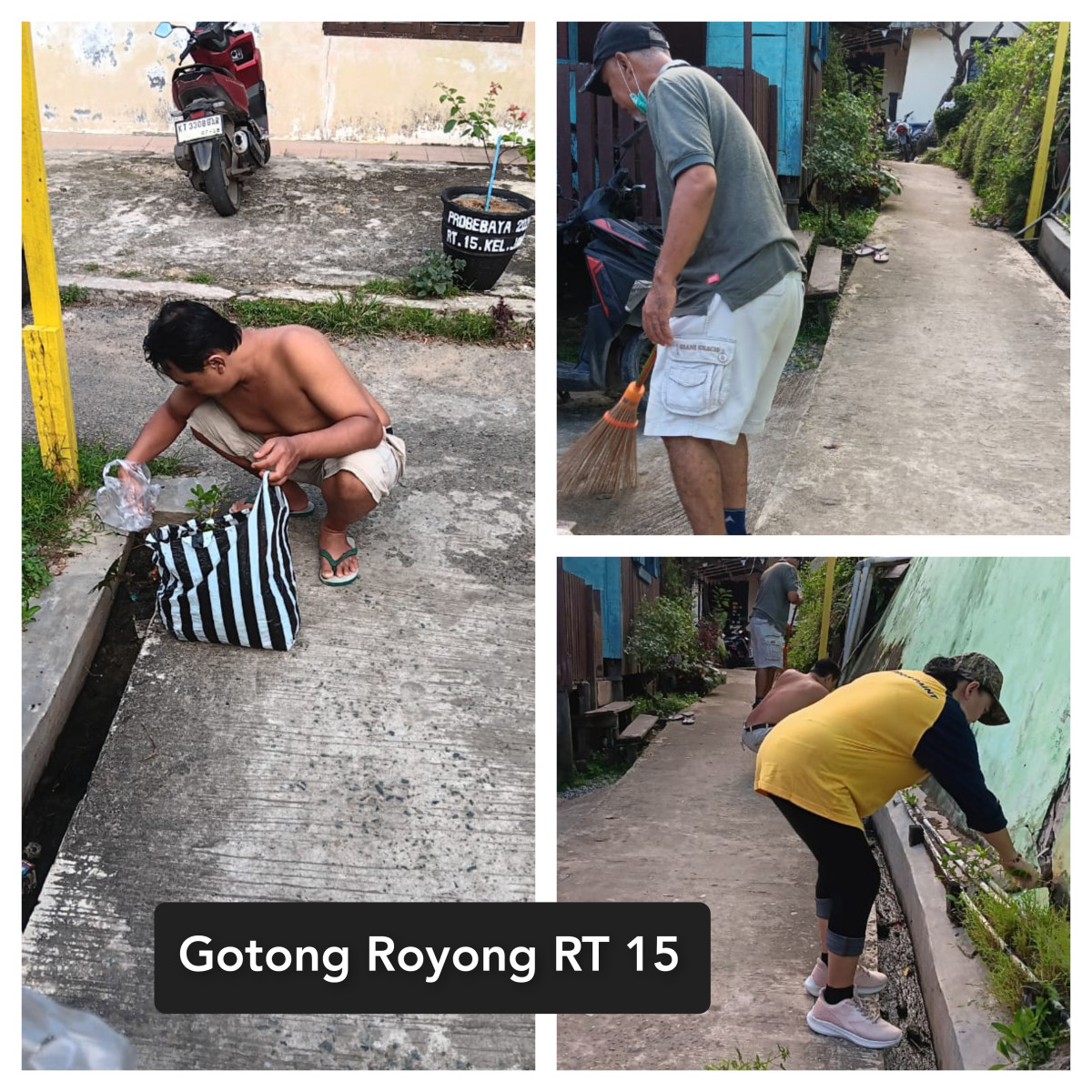 Gotong Royong RT 15 Bulan Juli 2024 - 2