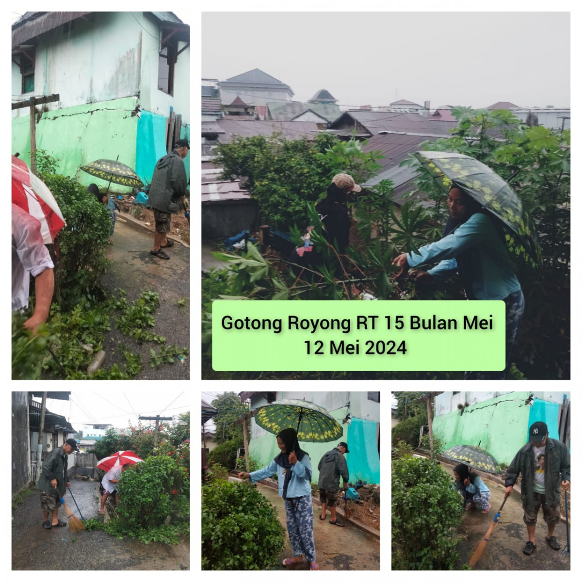 Gotong Royong RT 15 Bulan Mei 2024 - 1