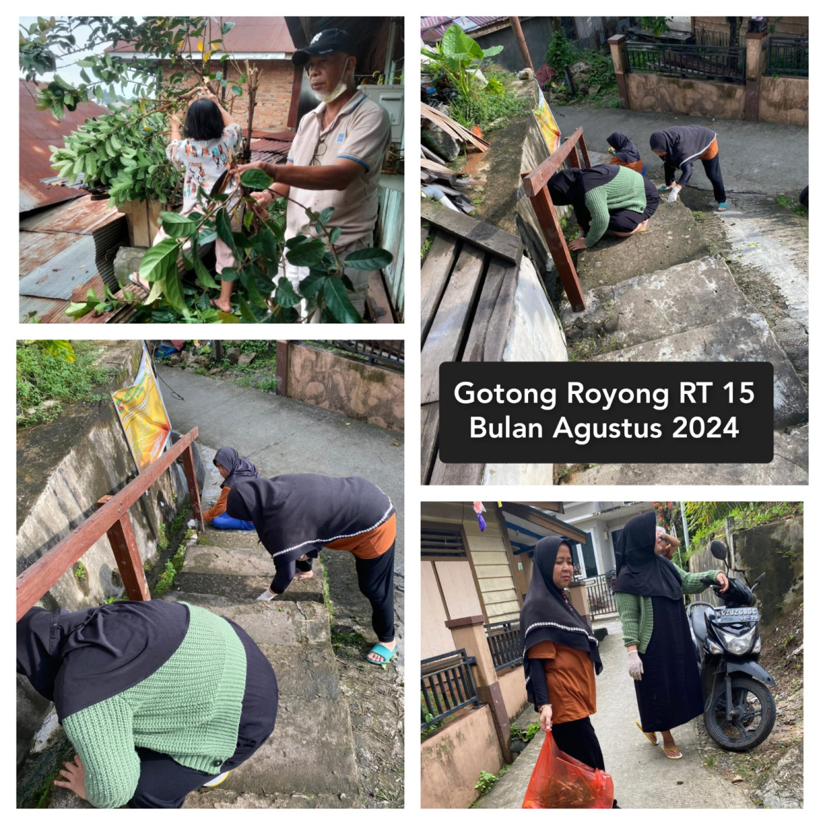 Gotong Royong RT 15 Bulan Agustus 2024 - 2