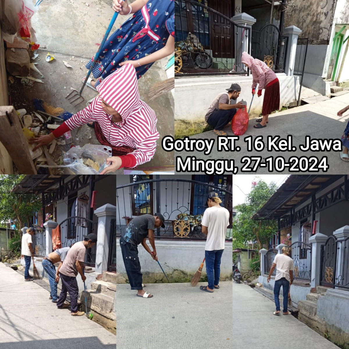 Gotong Royong RT 16 Bulan Oktober 2024 - 2