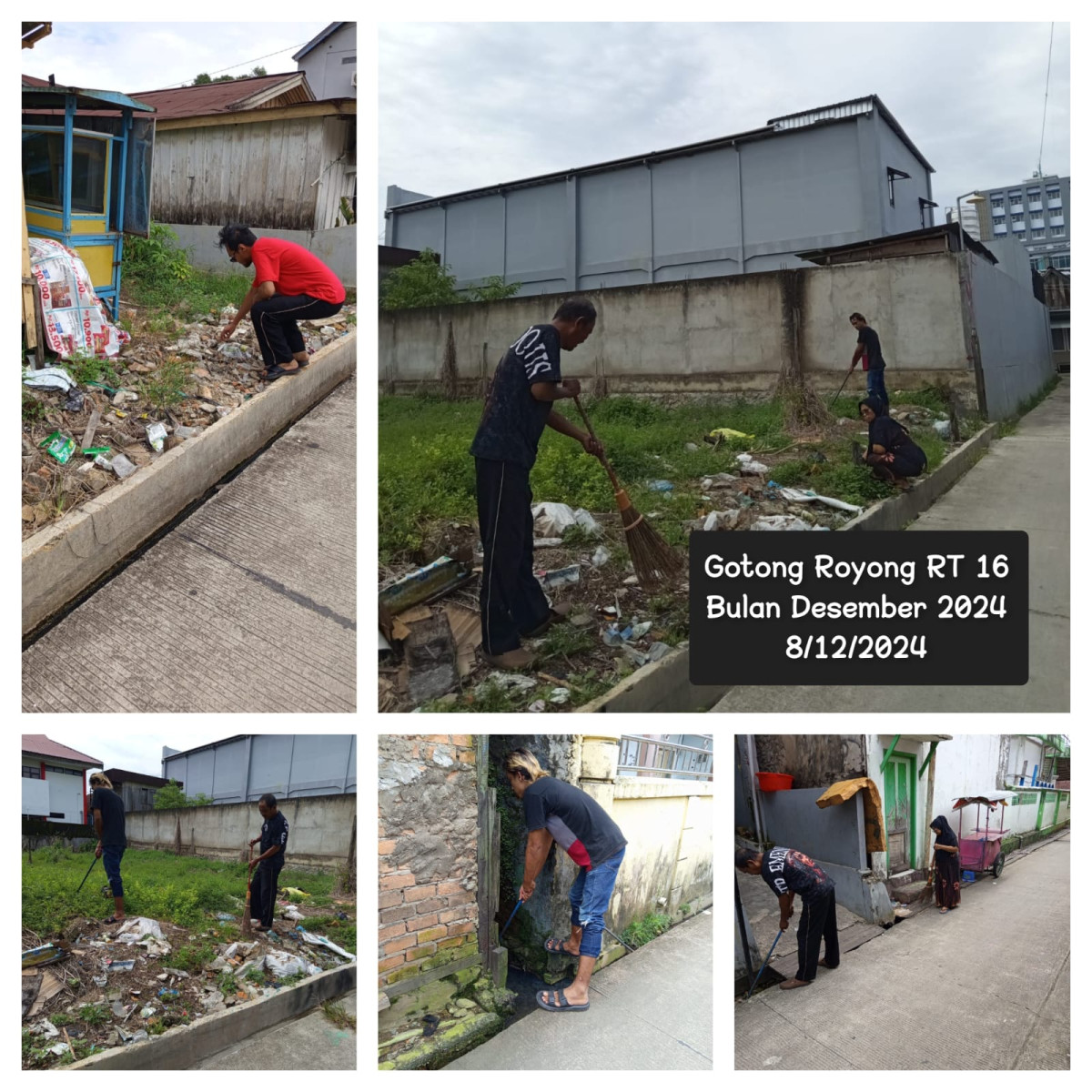 Gotong Royong RT 16 Bulan Desember 2024 - 1