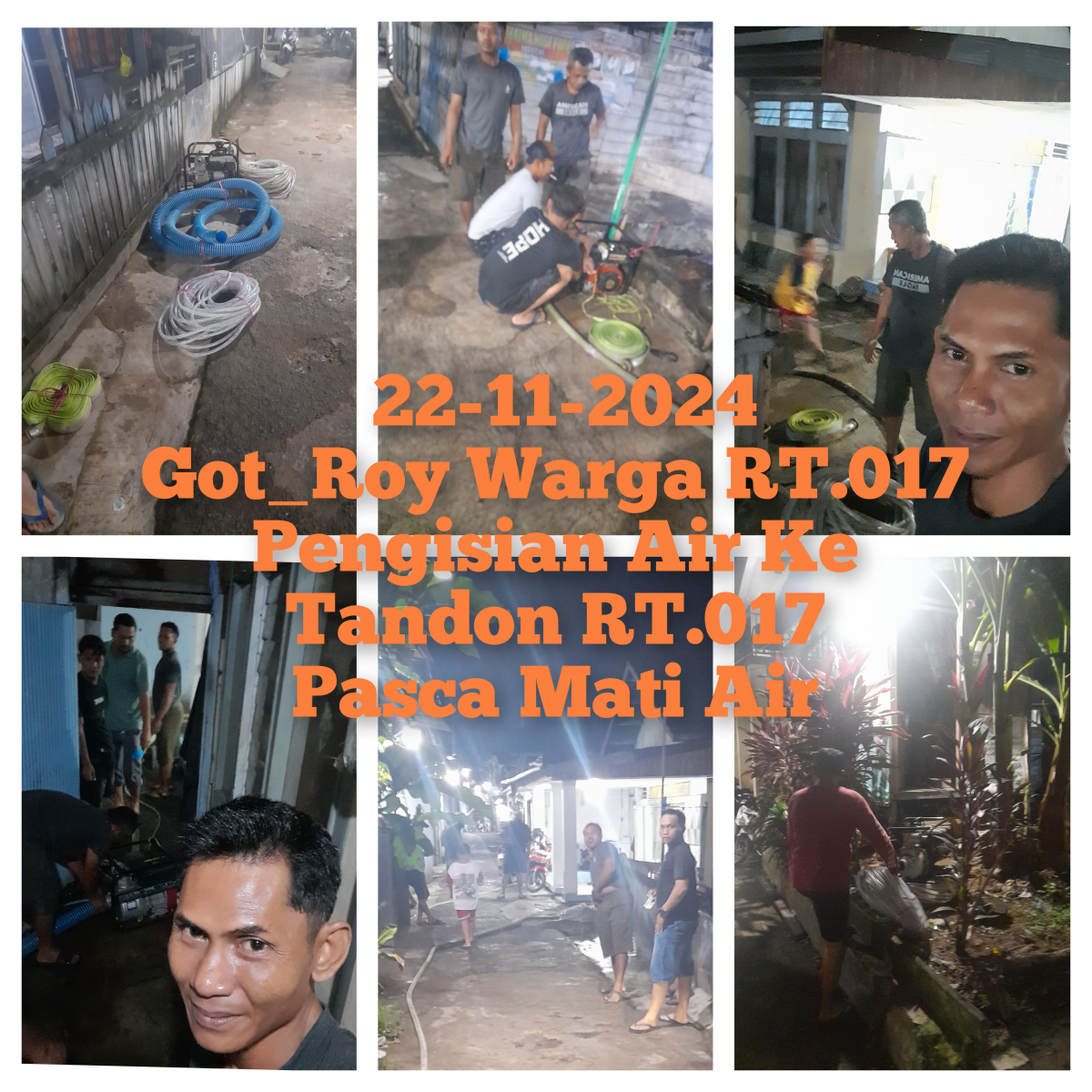 Gotong Royong Warga RT.017