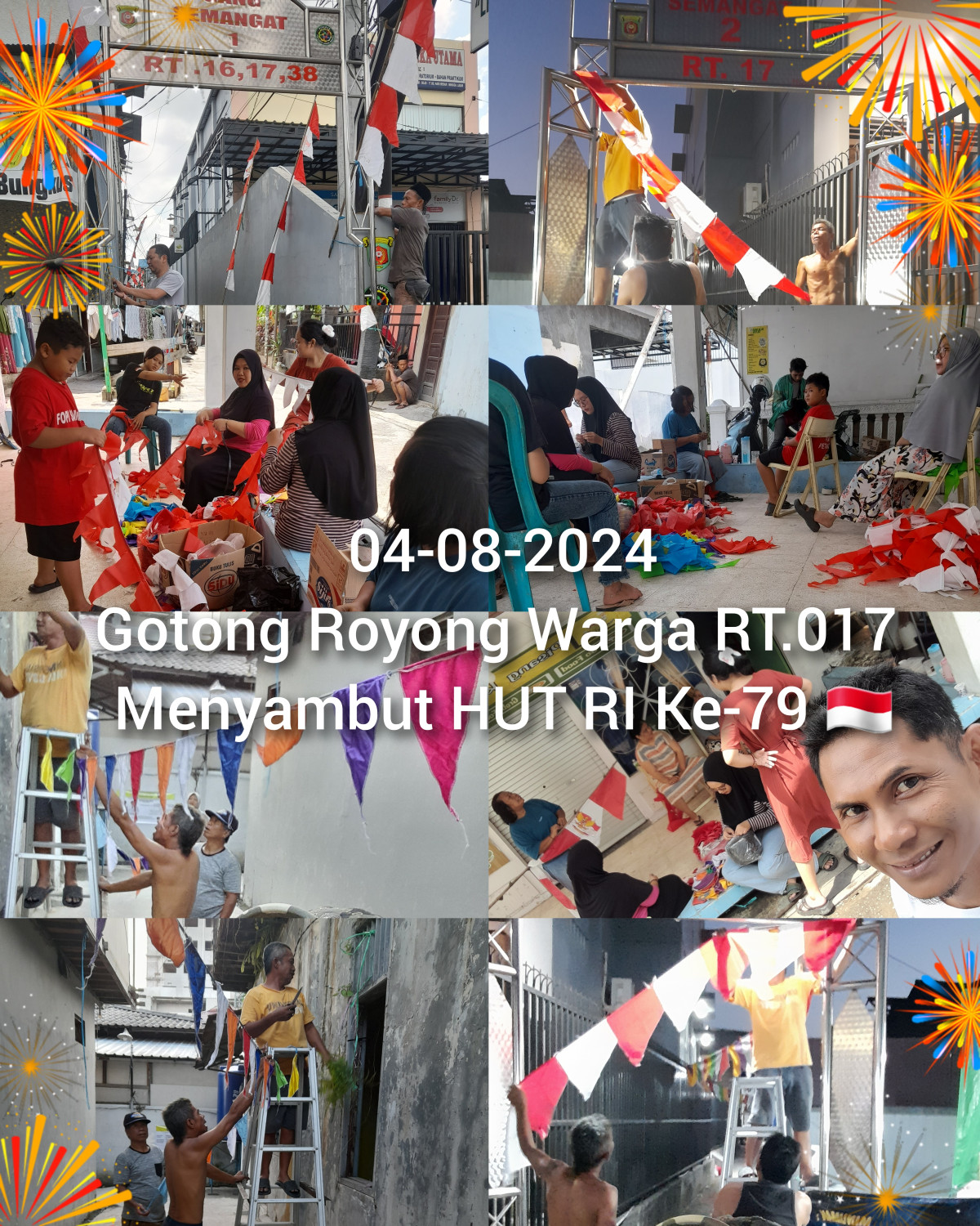 Gotong Royong Warga RT.017
