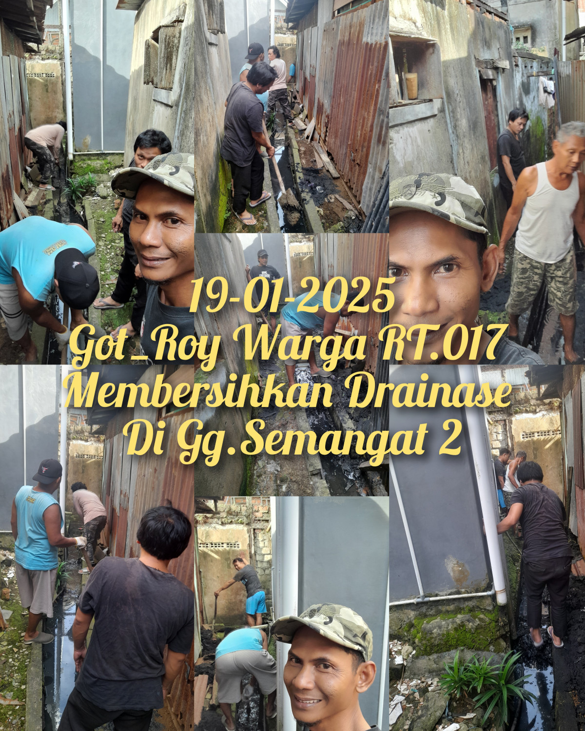 Gotong Royong Warga RT.017