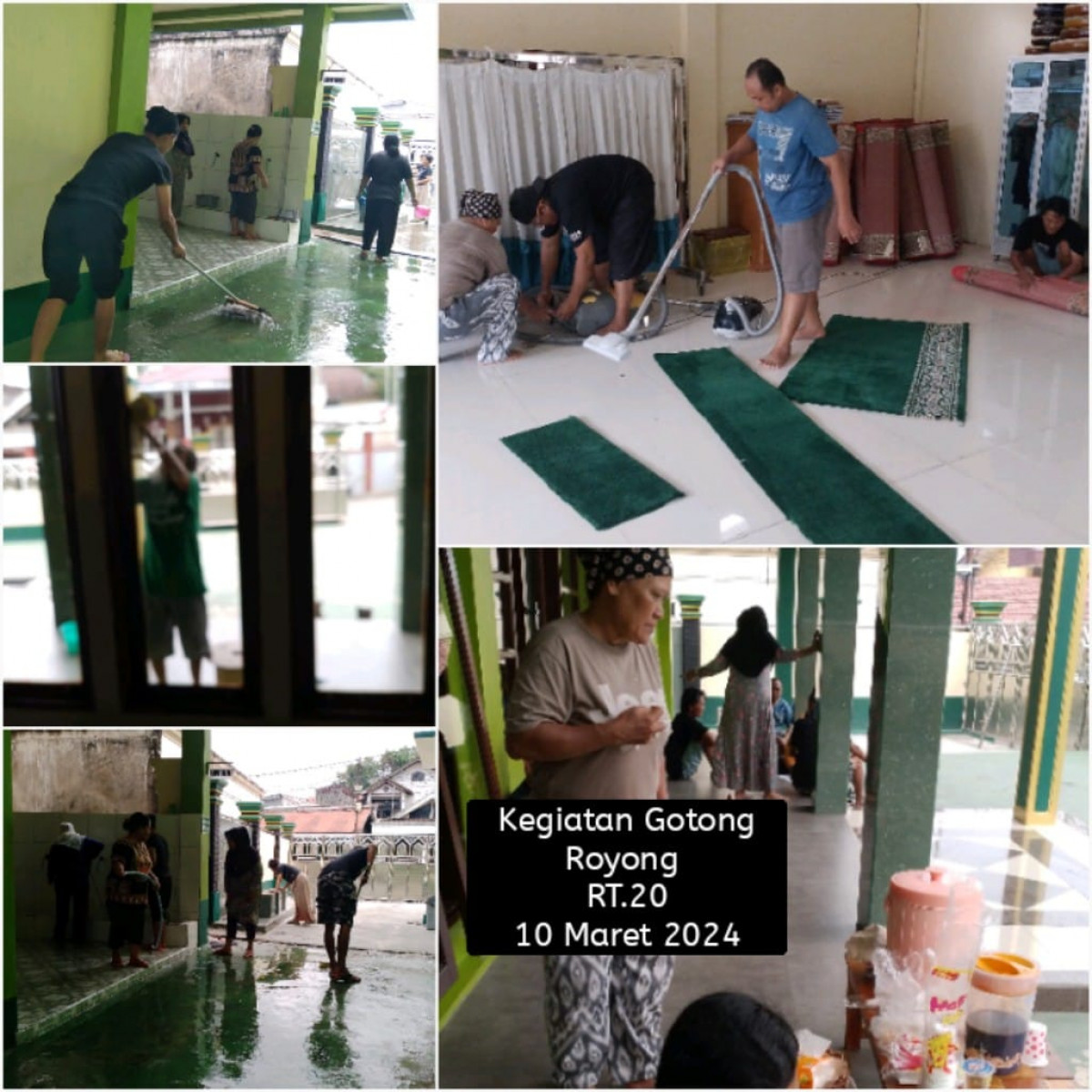 Gotong Royong RT 20 Bulan Maret 2024