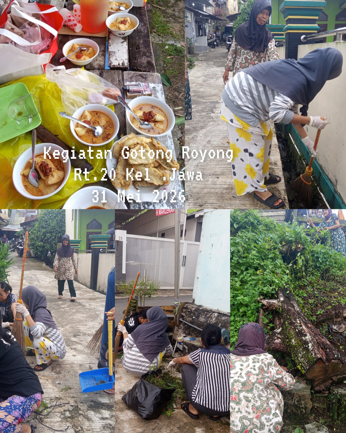 Kegiatan Gotong Royong Rt.20 Kelurahan Jawa,Bulan Mei 2026,kegiatan-2