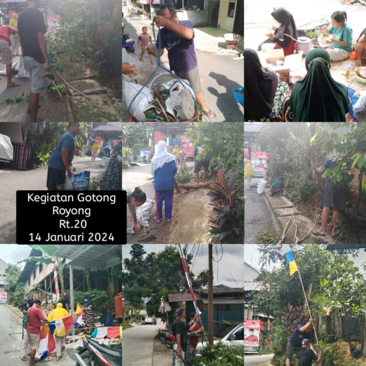Gotong Royong RT 20 Bulan Januari 2024 - 1