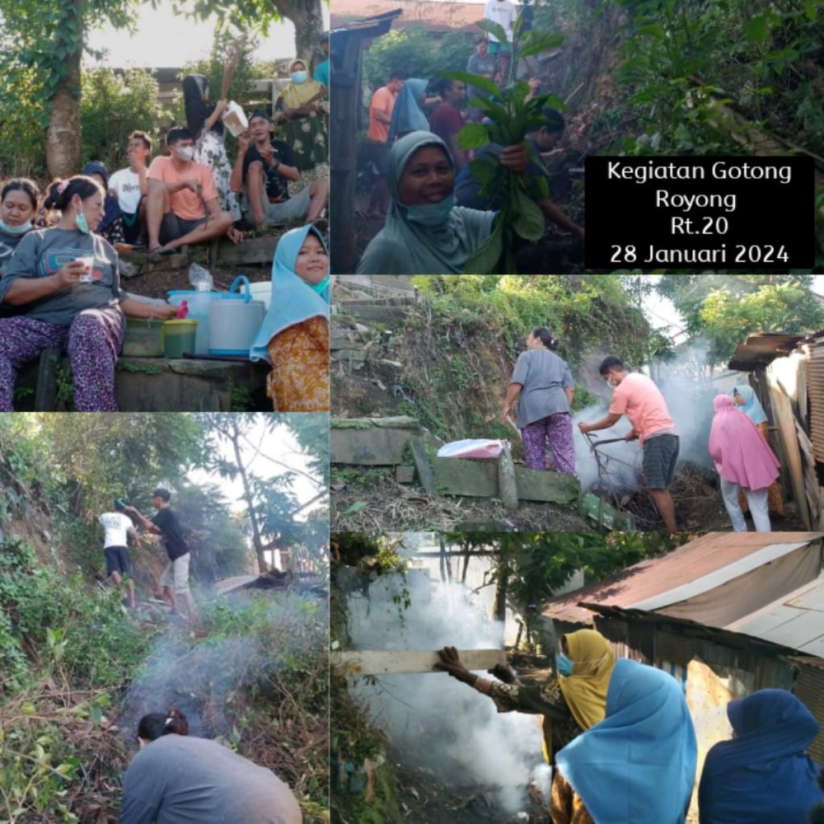 Gotong Royong RT 20 Bulan Januari 2024 - 2