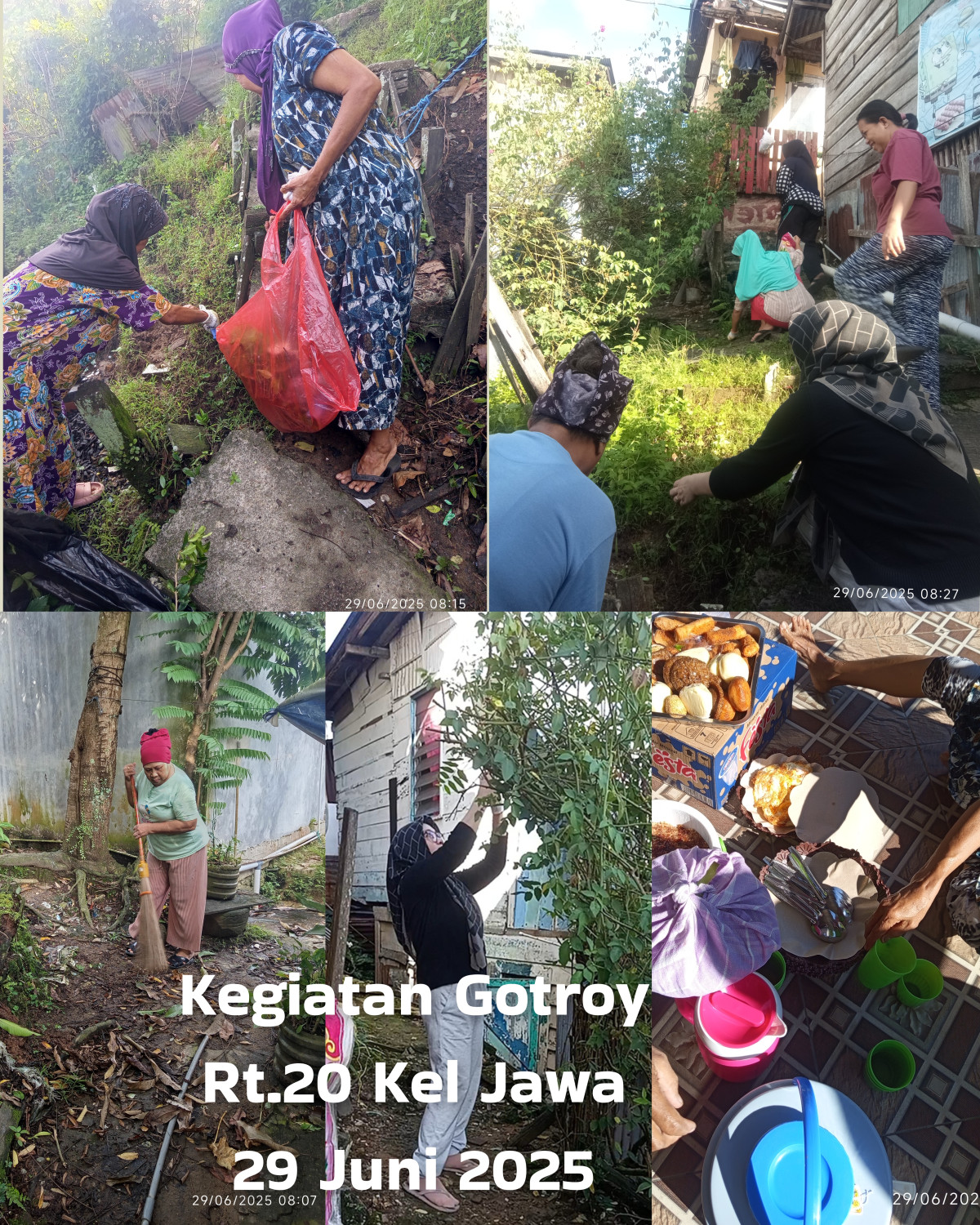 Kegiatan Gotong Royong Rt.20 Bulan Juni 2025 Kegiatan -2