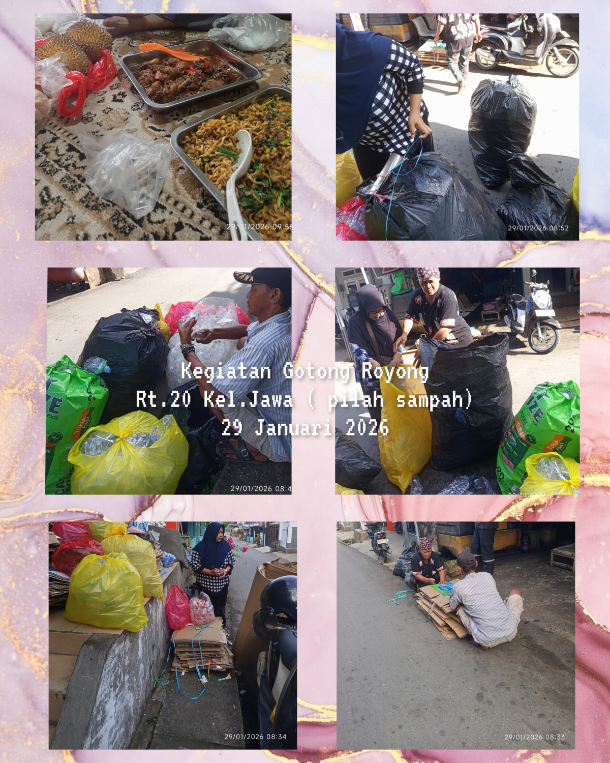 Kegiatan Gotong Royong Rt.20 Kel. Jawa bulan Januari 2026 - Kegiatan 2