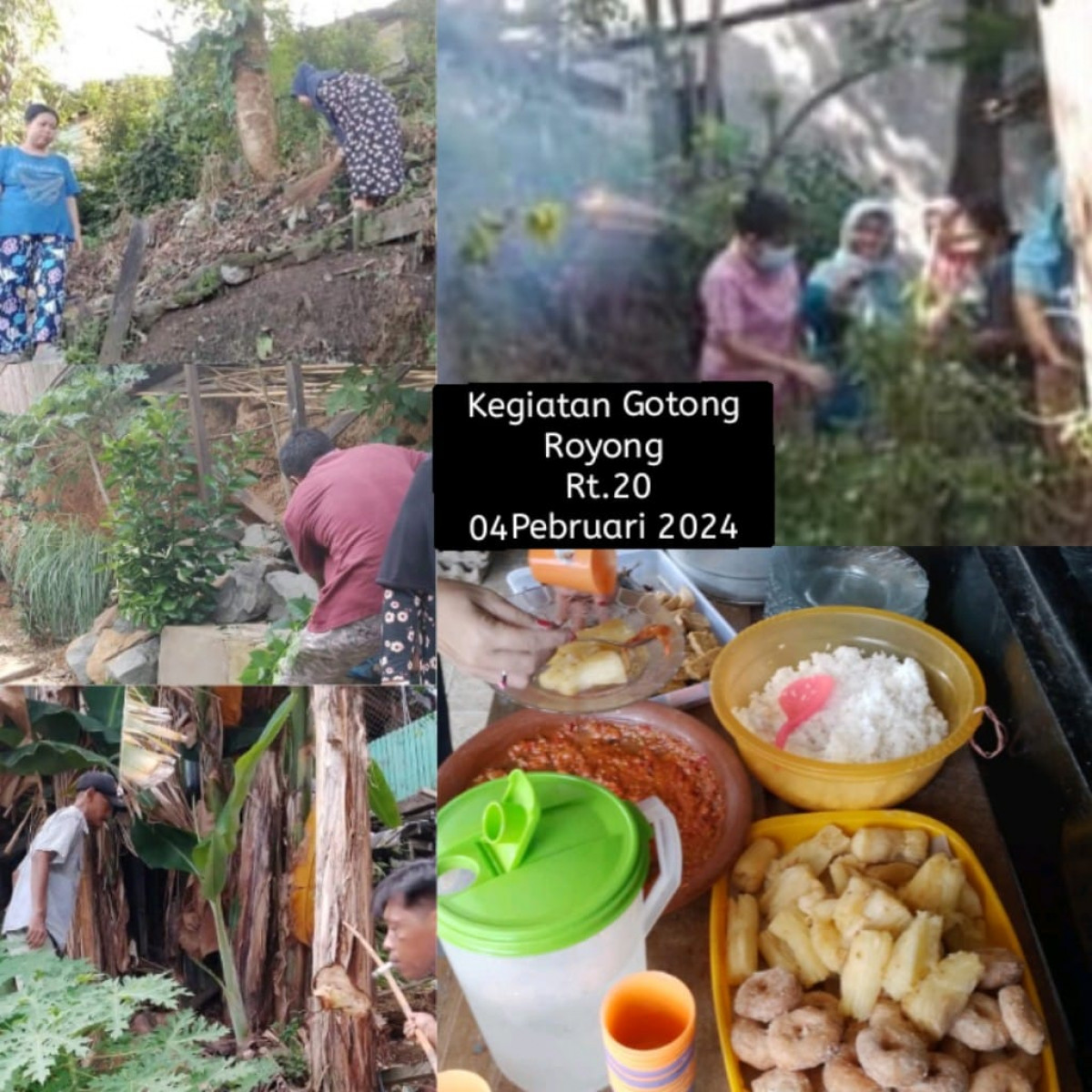 Gotong Royong RT 20 Bulan Februari 2024 - 1