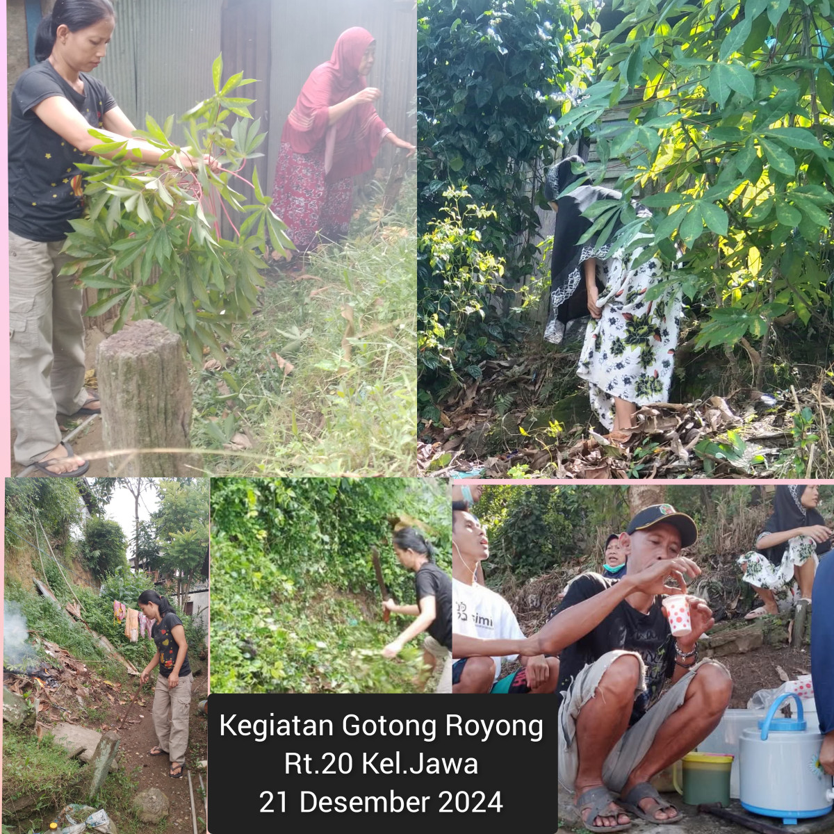 Kegiatan Gotong Royong Rt.20 bulan Desember 2024 Kegiatan-2