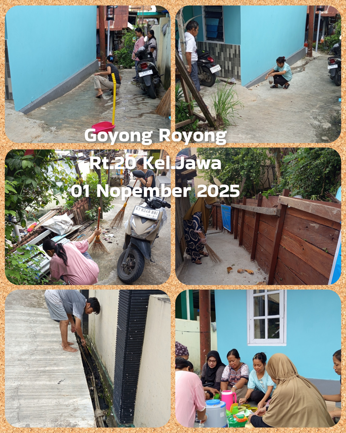 Kegiatan Gotong Royong Rt.20 bulan Nopember 2025 kegiatan-1