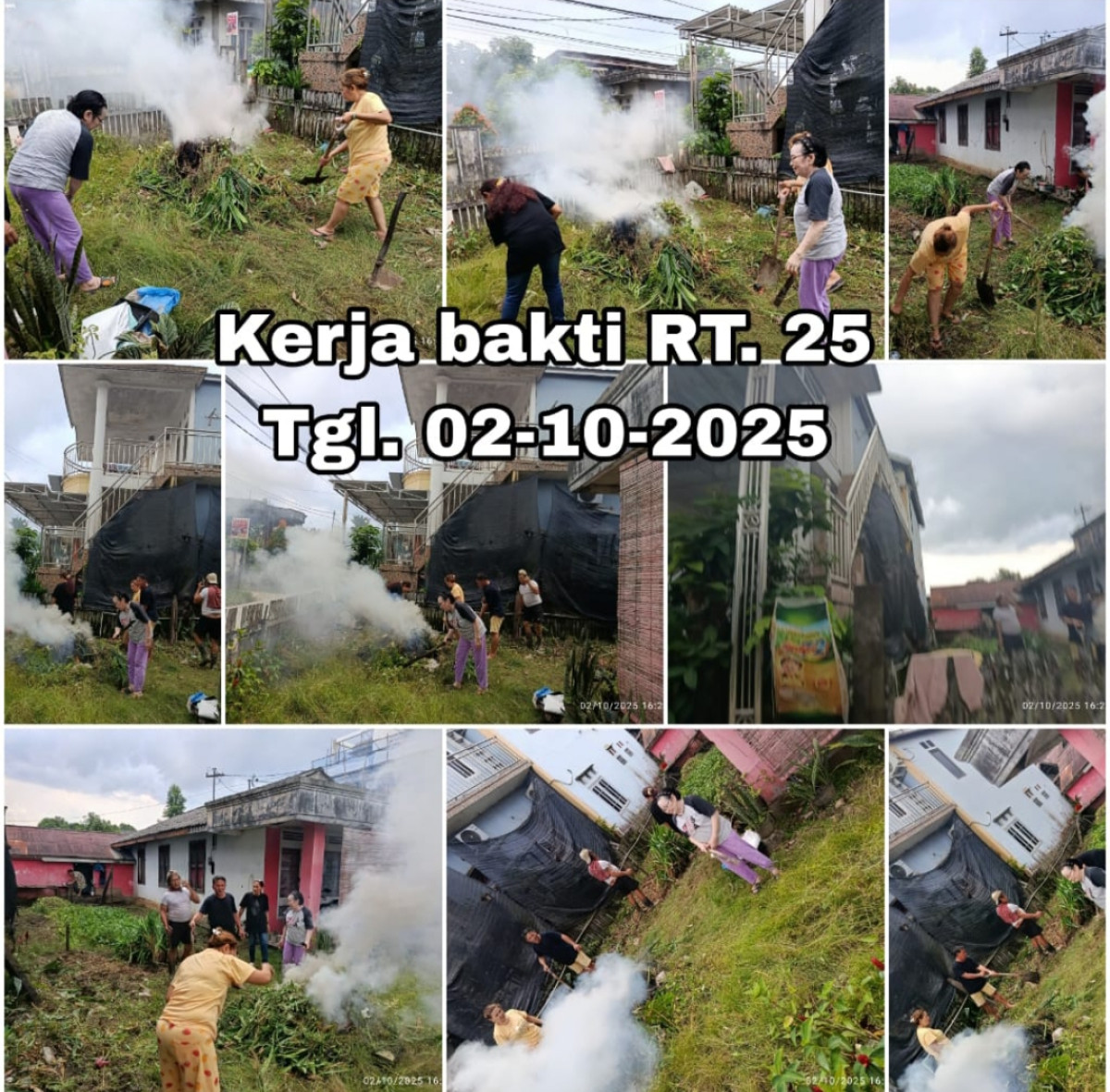 Kerja bakti gang 4C