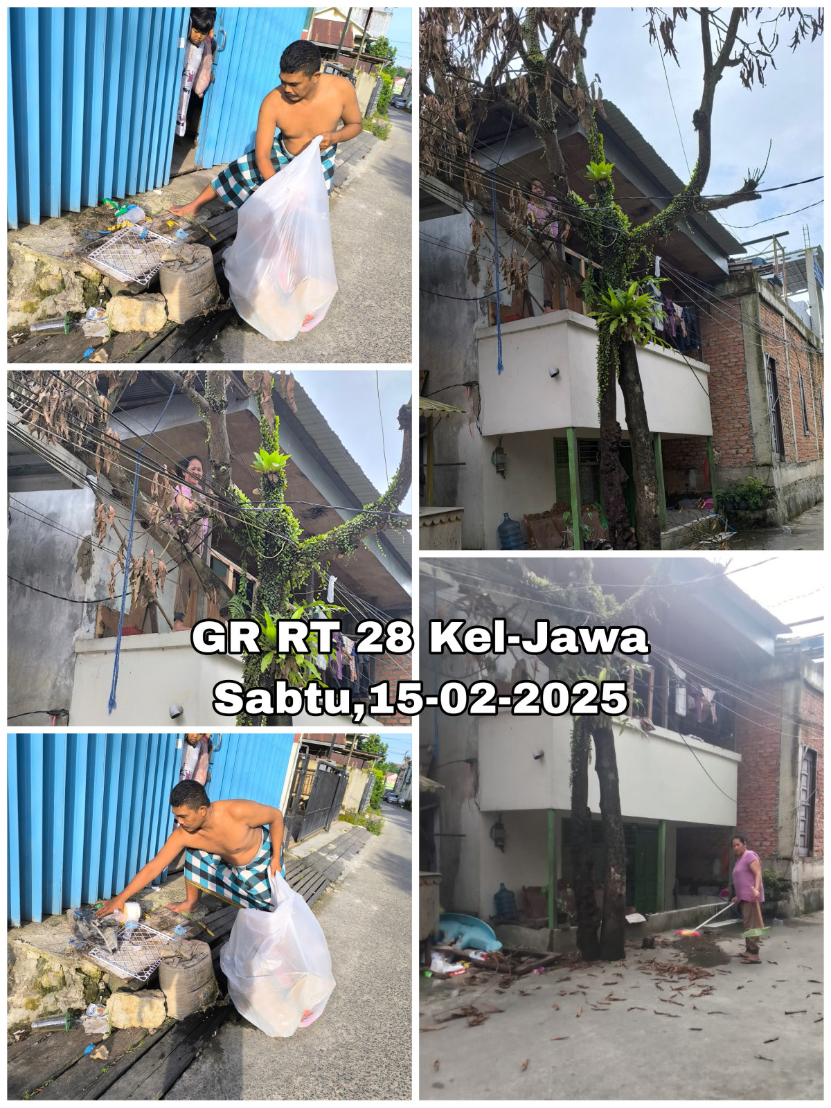 Gotong royong di gg 1d & melati