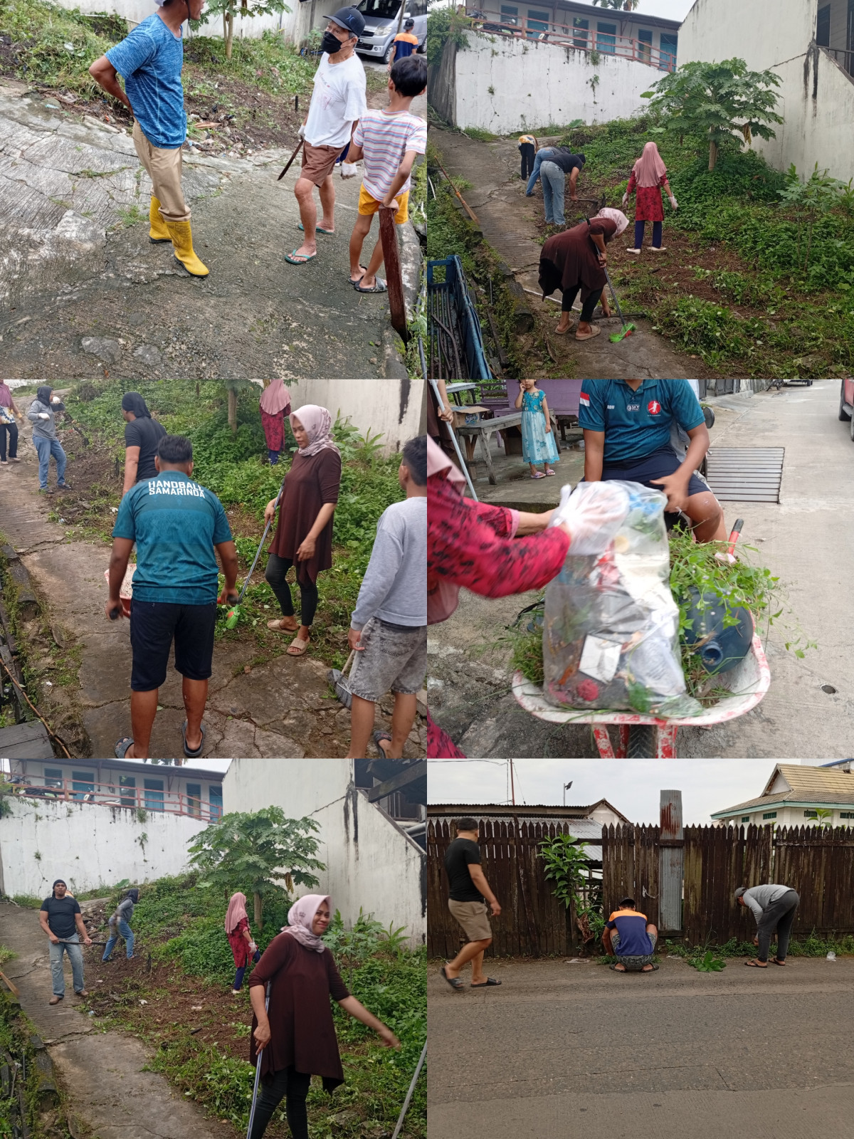 Gotong royong RT 37