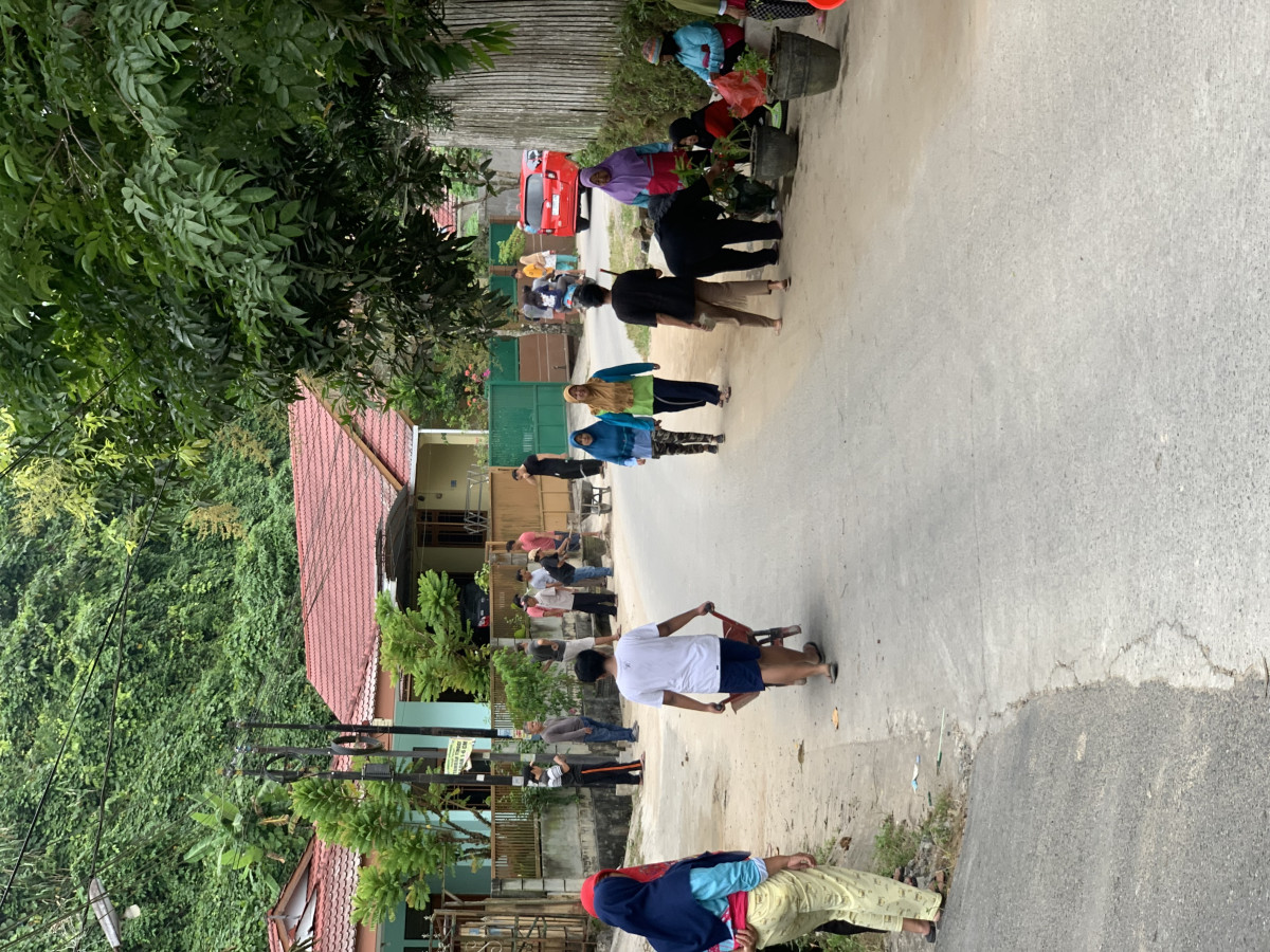 Kerja bakti gotong royong warga RT. 08 Jalan Wiraguna Kelurahan Sidodadi Kecamatan Samarinda Ulu