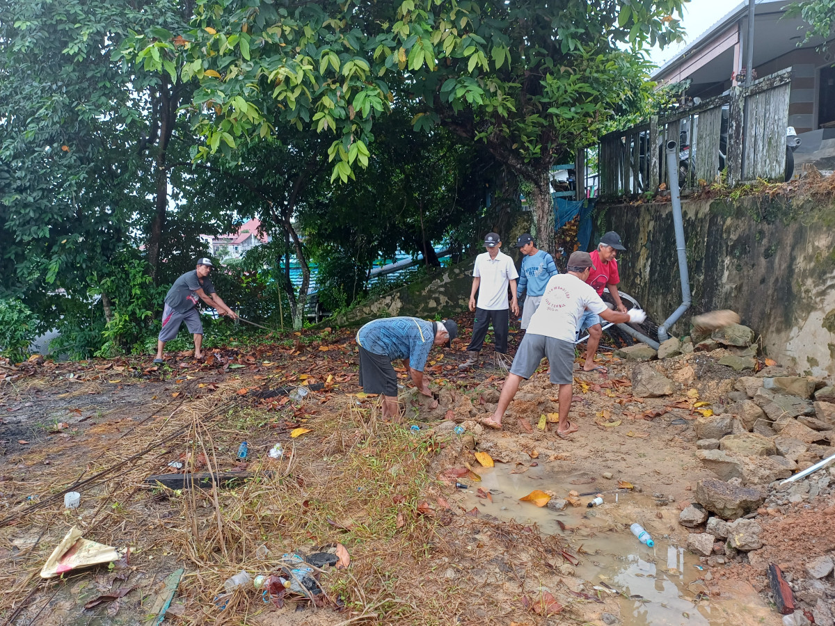 Pembersihan tempat sembelih kurban