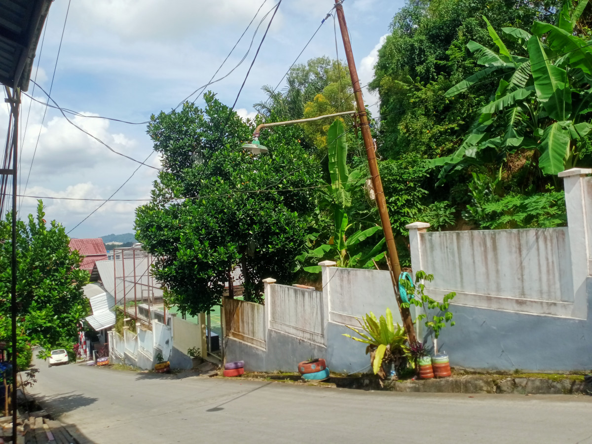 Kerja bakti ibu ibu anggota dasa wisma Jeruk RT.16