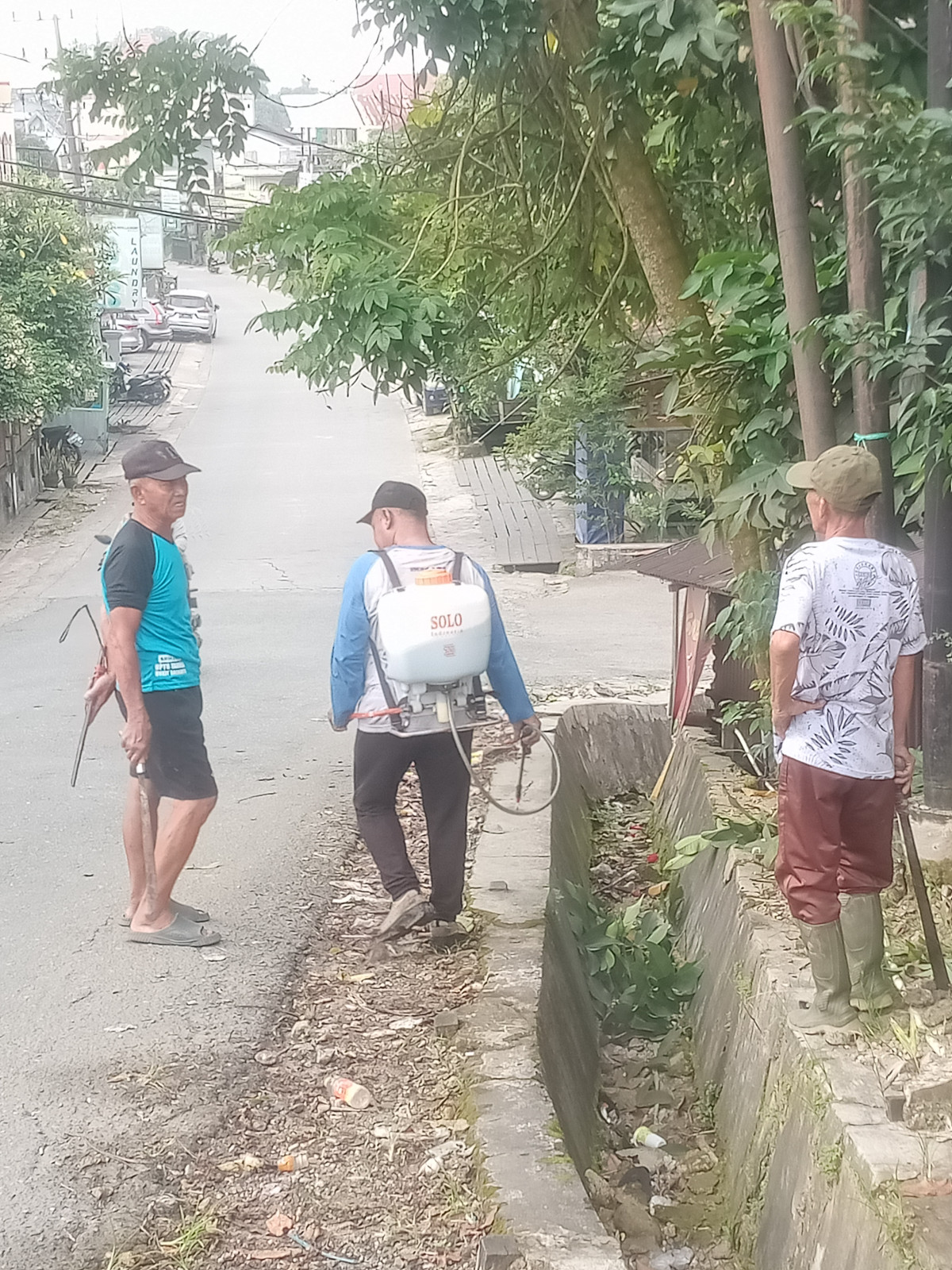 Kerja Bhakti pembersihan lingkungan