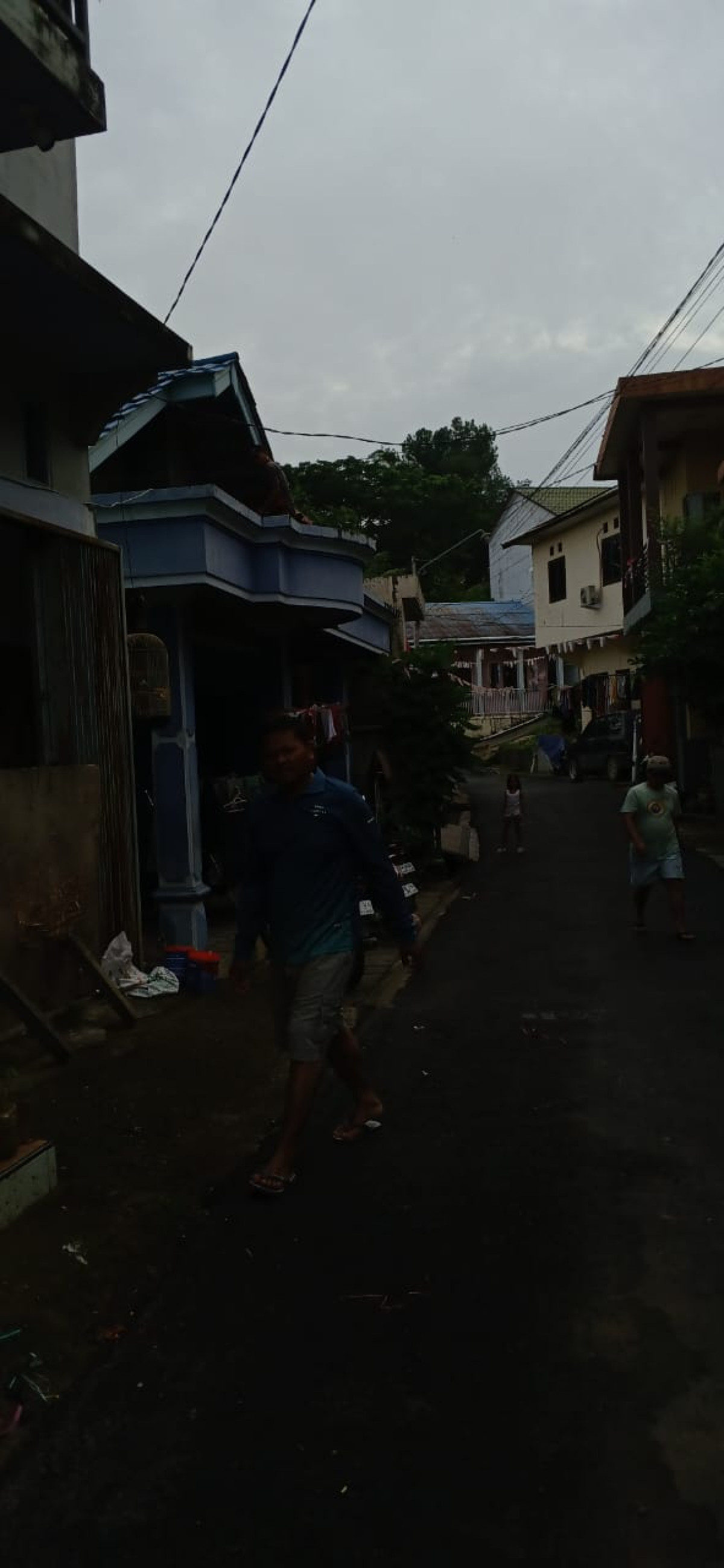 Kerja Bakti pelepasan umbul-umbul