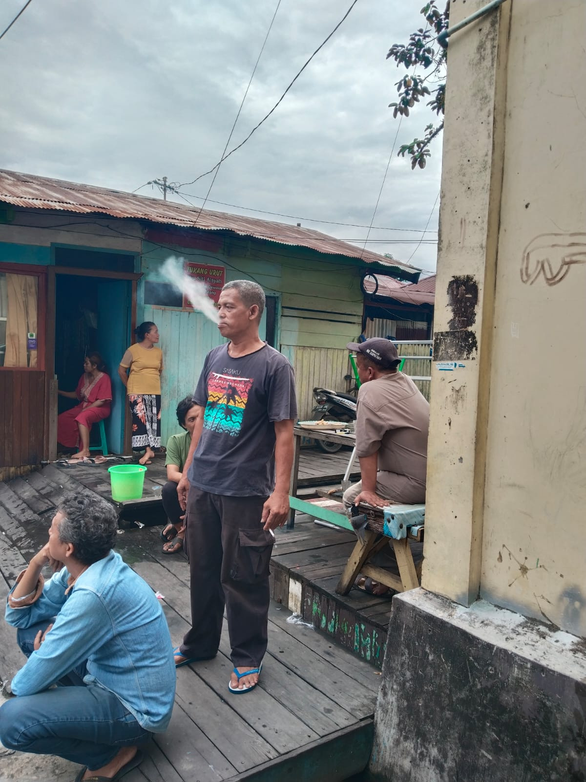 kerja bakti dilingkungan RT. 39