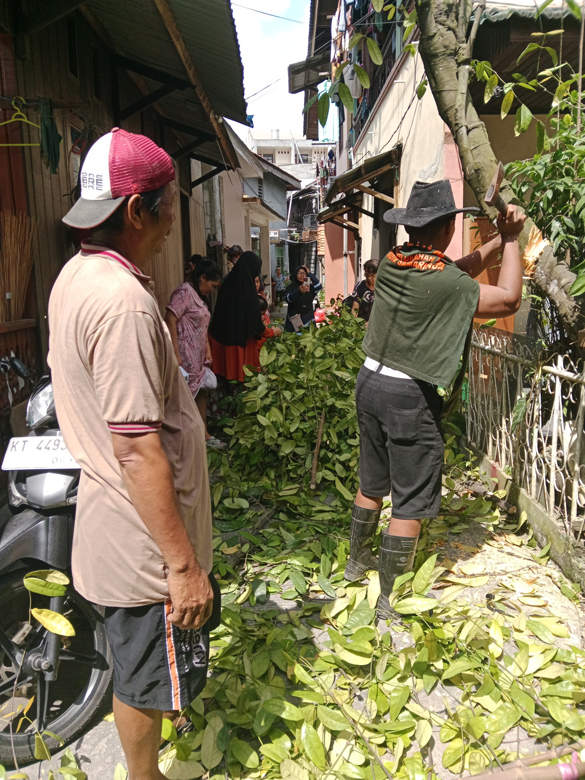 Kerja bhakti RT. 40