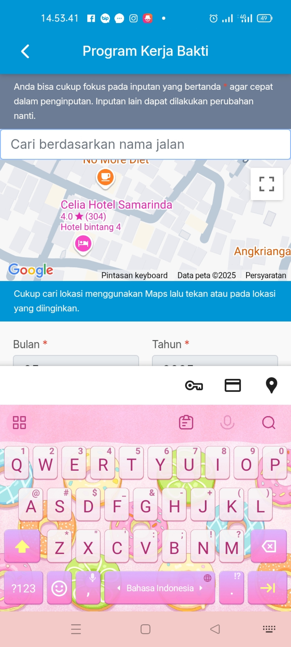 Pengecoran jalan