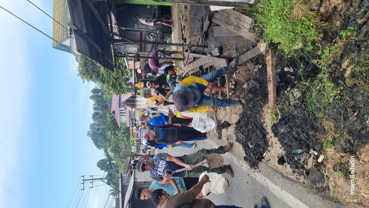 Gotong-royong Massal Gabungan