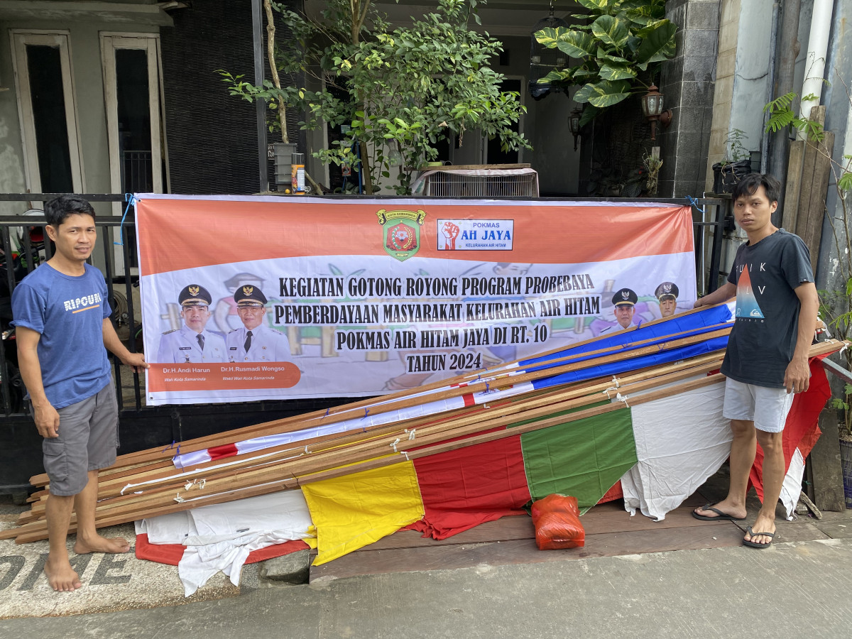 Pemasangan Umbul2 & Bendera