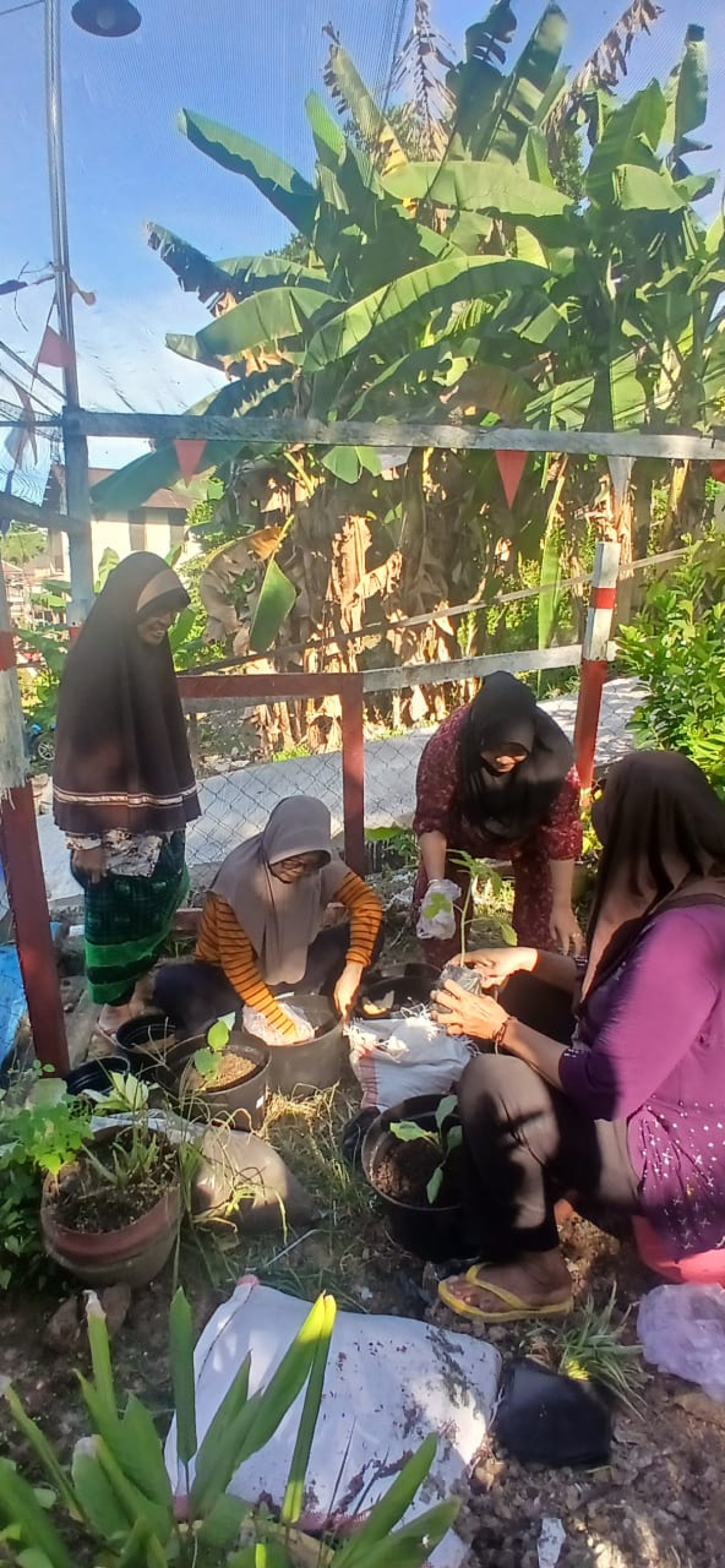 Kegiatan kerjabakti RT 19