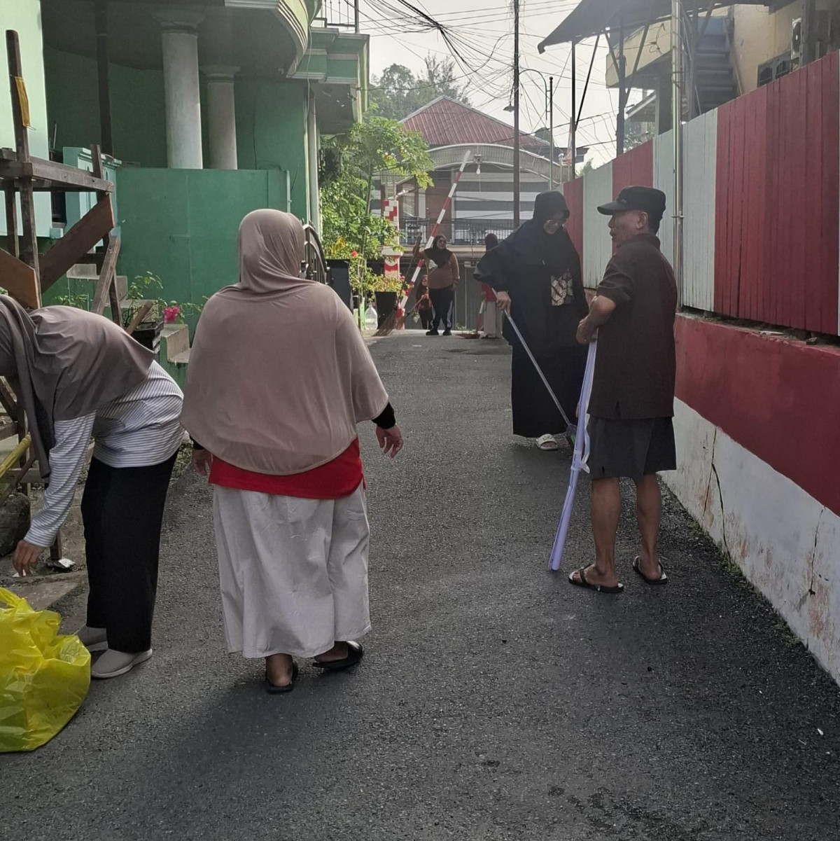 Kegiatan gotong royong RT 19
