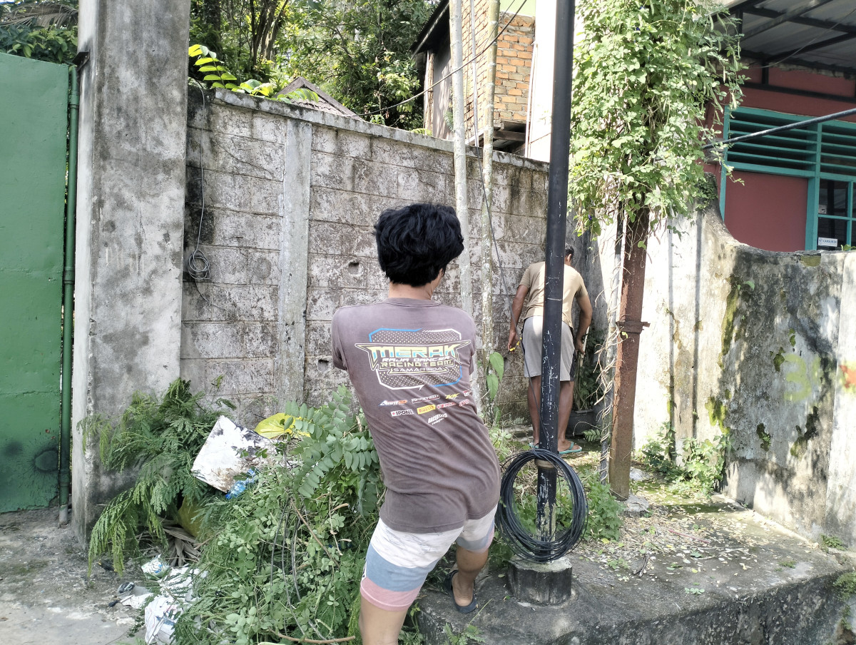 Kerja bakti RT 20