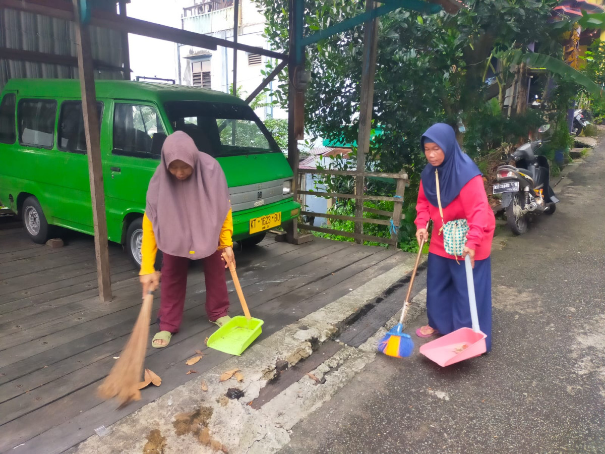 Kerja bakti wil rt 21