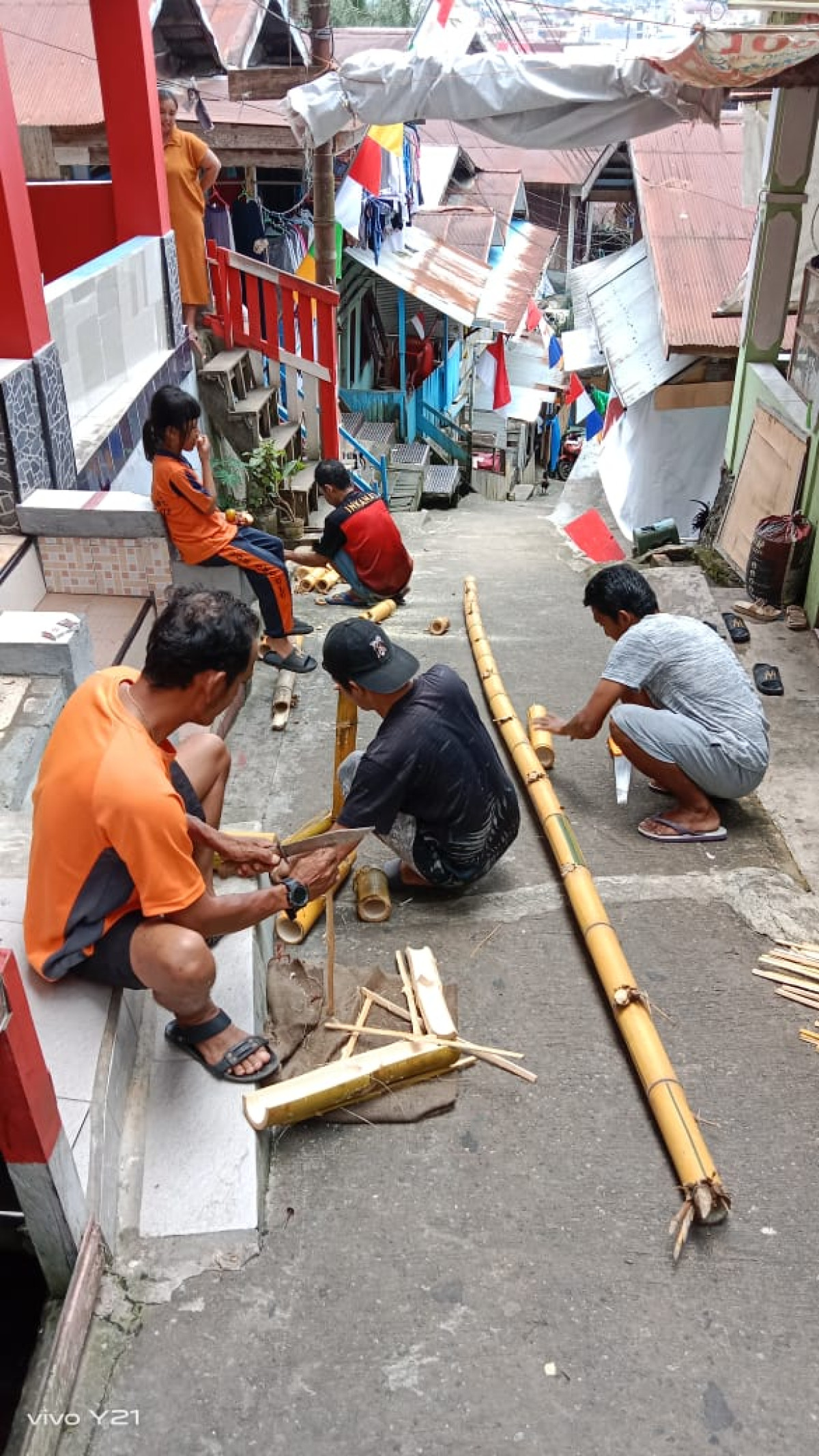 Kegiatan kerjabakti RT 27